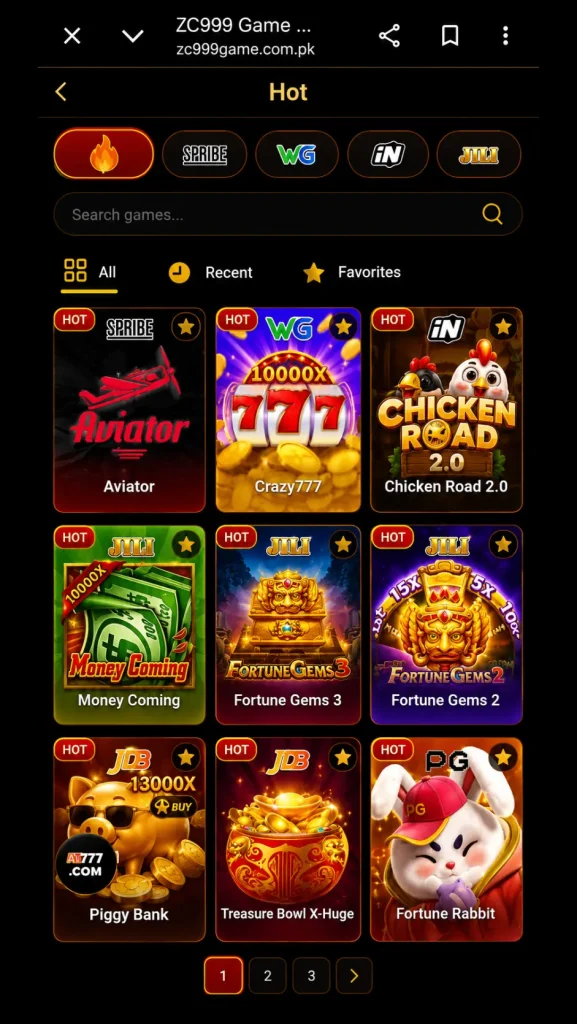ZC999 Games