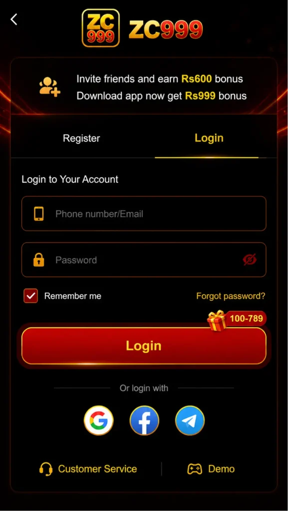 ZC999 Game Login
